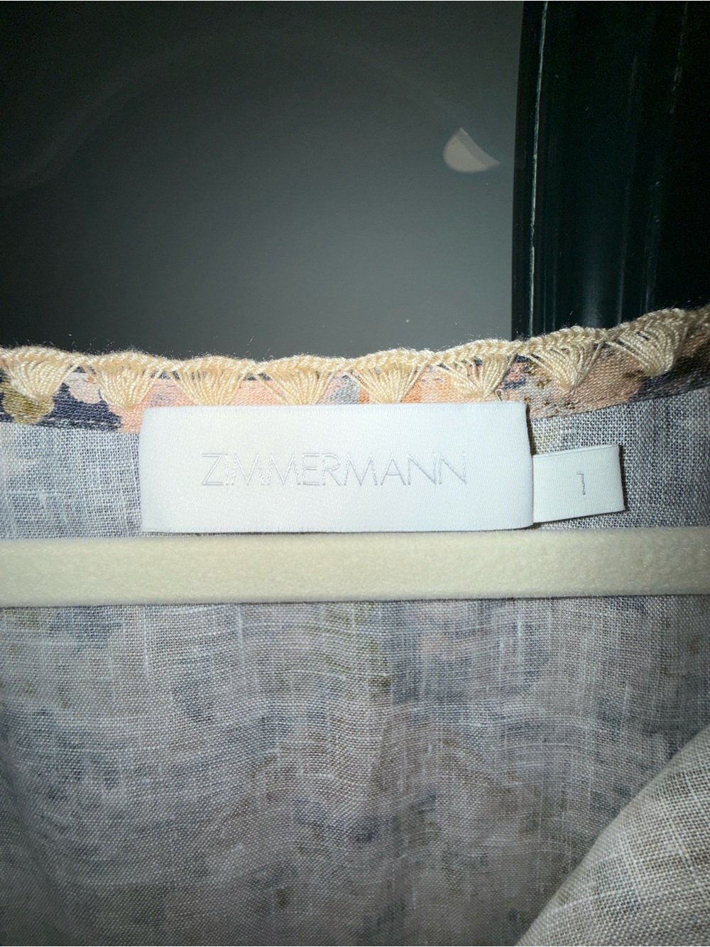 Zimmermann August Kaftan Midi Dress in Linen - Picture 9 of 11